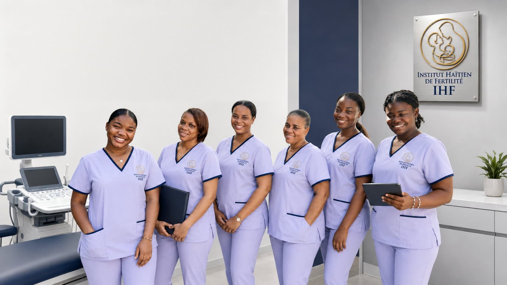 L'équipe d'infirmières de l'Institut